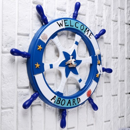 The storm of the souvenir "Welcome on board" Blue 62cm-1