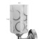 Bra "Elary" E27 40W chrome 10x13.8x25 cm