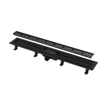 The Alcadrain EKO AG101101650 drainage groove, with thresholds for a perforated lattice, 650 mm 1026