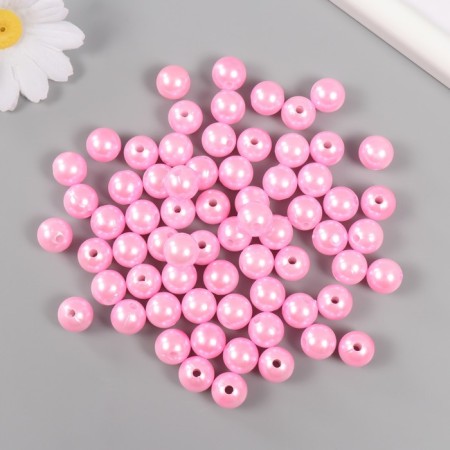 A set of beads "Pearls" d 12 mm, 250 grams, pale pink