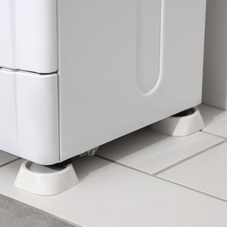 Set of anti -vibration stands, 4 pcs, white color-1