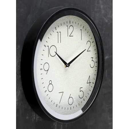 Watch wall interior "sparkles", smooth move, d-35 cm-1