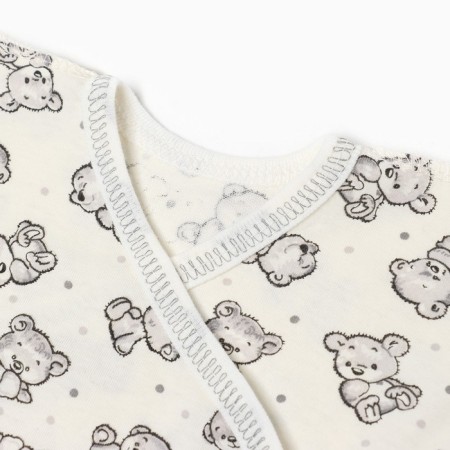 Swear for newborns, gray/bears, height 56 ​​cm-1