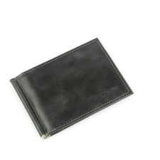 M-53 purse with a clamp, without a fastener, black pulp