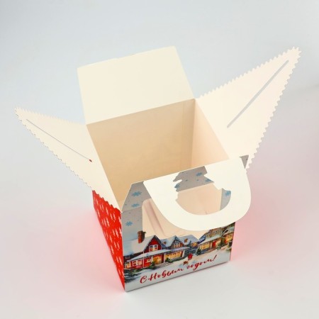 Box the team "City" 14 x 16 x 14 cm, new year-4