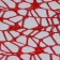 Flower packaging "Pautinka with glitter" red, 48 cm x 4.5 m