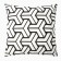 Pillowess Decorative Ethel Geometry, 45x45cm, polyester, velor
