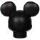 Pigging Mickey Mouse, Gypsum, 16x14x13 cm, Black, Disney
