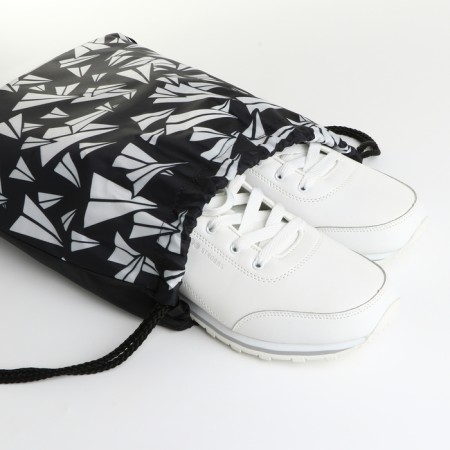 Back for shoes on the lace, white/black color-3