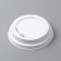 Disposable cover for a glass "white" with a valve, 90 mm