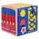 Bizikubik Developing Tactile "Cup", 30 × 30 cm, according to the Montessori method