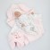 Kinderlitto Rabbits, 4 items, height 50-56 cm, pink color