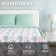 Ethel Ethel's bedding "Tropical Morning" 200*217cm, 240*220cm, 70*70cm-2 pcs
