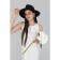 Female ISee hat, size 54-58, black color