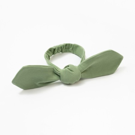 Платье и повязка Крошка, Я BASIC LINE, рост 68-74 см, зелёный-8