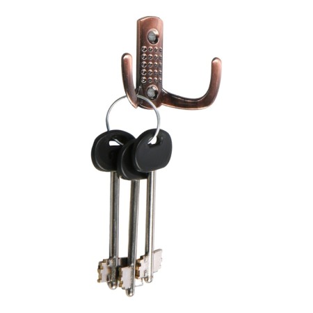 Hook furniture tundra TKD011, two -rod, copper-1