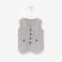 Vest for a boy, gray color, height 98 cm