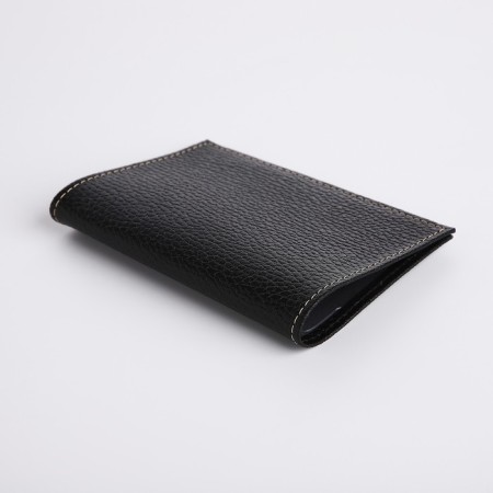 Cover for passport, black color-2