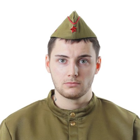 A military cap for adults “I remember! I'm proud! "