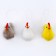 Soft toy "Kurochka" on the suspension, 6 cm, color mix
