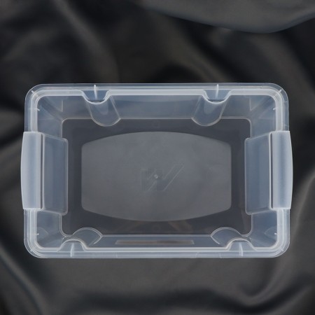 Boxing for storing sewing accessories, 29.5 × 19 × 13.5 cm, the color is transparent-3