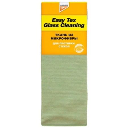 Ткань для протирки стекол авто Kangaroo Easy Tex Glass cleaning, 40 х 60 см-1