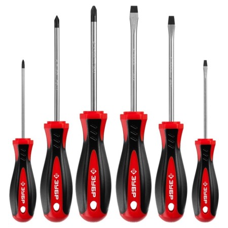 Set of screwdriver bison 25066, master-6, 6 pcs.