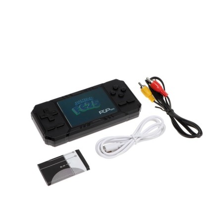 PGP AIO Junior FC25A game console, screen 3 ", AV cable, 500 games, black