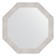 Mirror in the baguette frame, silver rain 70 mm, 67x67 cm