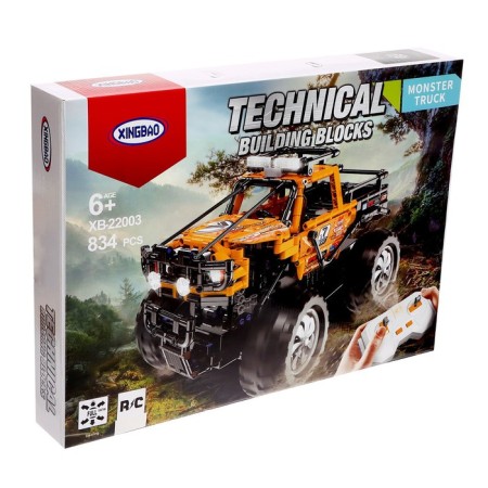Designer SUV “Bigfoot” Xingbao Techno, on the radio control, 834 details, 6+-7