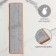 Nozzle for a mop with spin Raccoon, 42 × 11.5 cm, pockets on both sides, microfiber