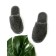 Men's slippers Amaro Home, size 42-44, black color