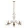 Riana chandelier 5he14 40W gold 55x55x45cm Bayerlux