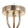 Aurika chandelier 3he27 40W gold 55x55x27 cm Bayerlux