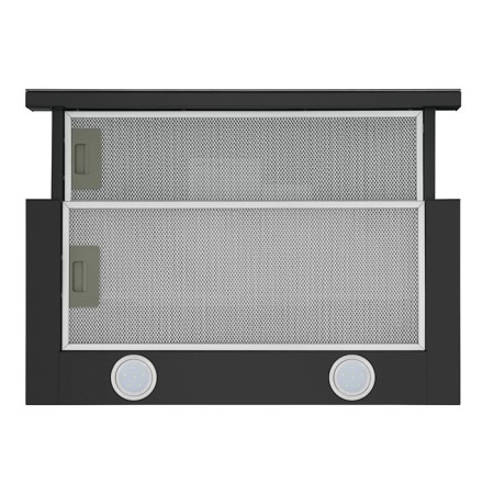 Kitchen hood Homsair Flat 60 Glass, 20 m2, 2 modes, black-5