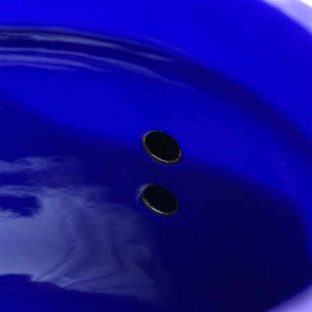 Enamged "flowering" kettle, 3.5 l, enameled cover, blue color-3