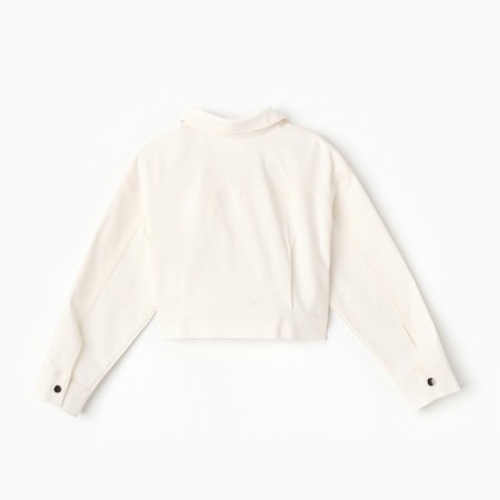 Small shirt upper reproach. Children's Kaftan p. 38 (146-152 cm), milk-7