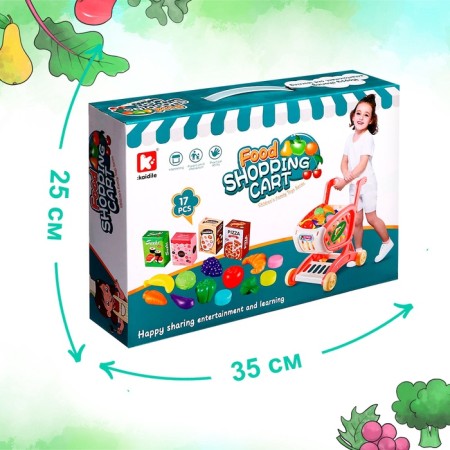 Product trolley "Shop" with products-4