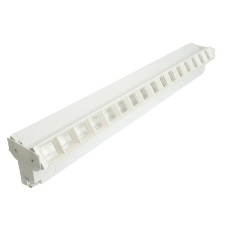 Single -phase track lamp for Feron AL123, IP40, LED, 2x30 W, 547x68x75 mm, white color.-4