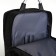 City backpack on a zipper, 2 pockets, with USB, black color