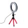 Ring lamp, set for filming video