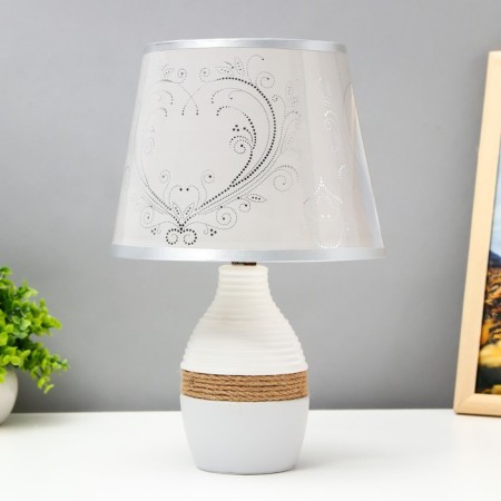 Camilla table lamp E14 15W white 20x20x30 cm Risalux