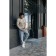 Jumper male ise, size 54, beige color