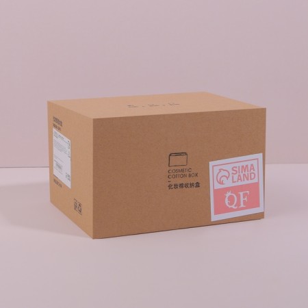 Organizer for storage, with a lid, 2 sections, 14.5 × 13 cm, white/transparent color-6
