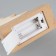 LED figure "Christmas tree" 15.5 × 23 × 5 cm, wood, batteries AAAX2 (not in the kit), glow warm white