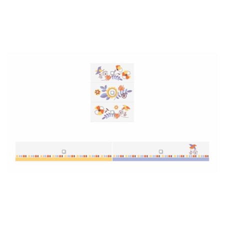 Facade for the crib Polini Kids Simple 1100 "Walk"