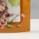 Photo frame glass "114ch-7" 10x15 cm, horizontal, col. orange