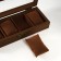 Casket wood for watch 4 divisions "Style" Brown 12x31x7.5 cm
