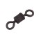 Namazu Pro Rolling Ribbed Swivel, Brass, Carbon, EST-9 kg, packaging 10 pcs.