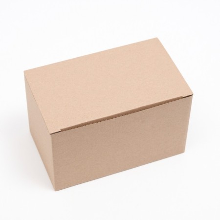 The box is folding, brown, 20 x 12 x 12 cm-1